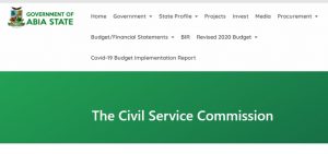 Abia State Civil Service Recruitment 2022/2023 Application Form Portal