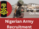 Nigerian Army 84RRI Recruitment Selection List for 2022-2023