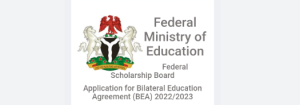 Federal Government Scholarship Form [2023-2024]